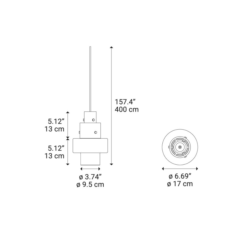 Gask Suspension Lamp