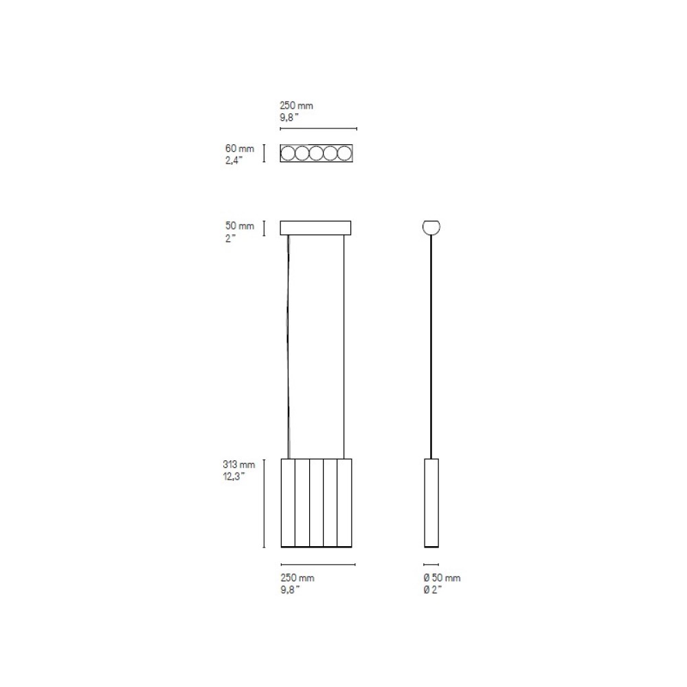 Gamma Suspension Lamp