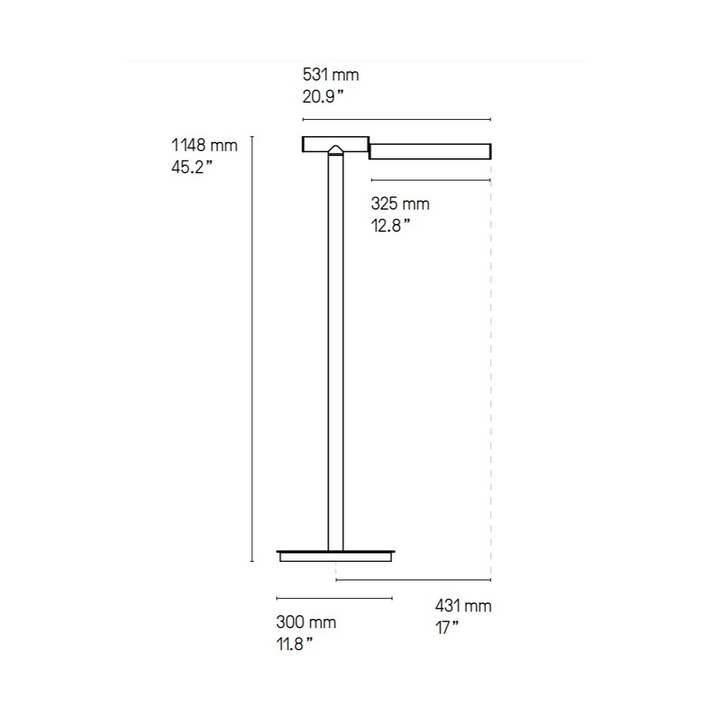 Signal Pivot Floor Lamp