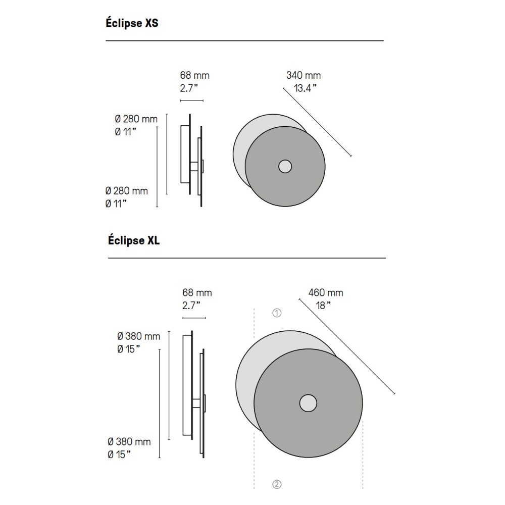 Eclipse Wall Light