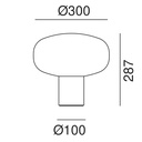 Bloom 279.04. Table Lamp