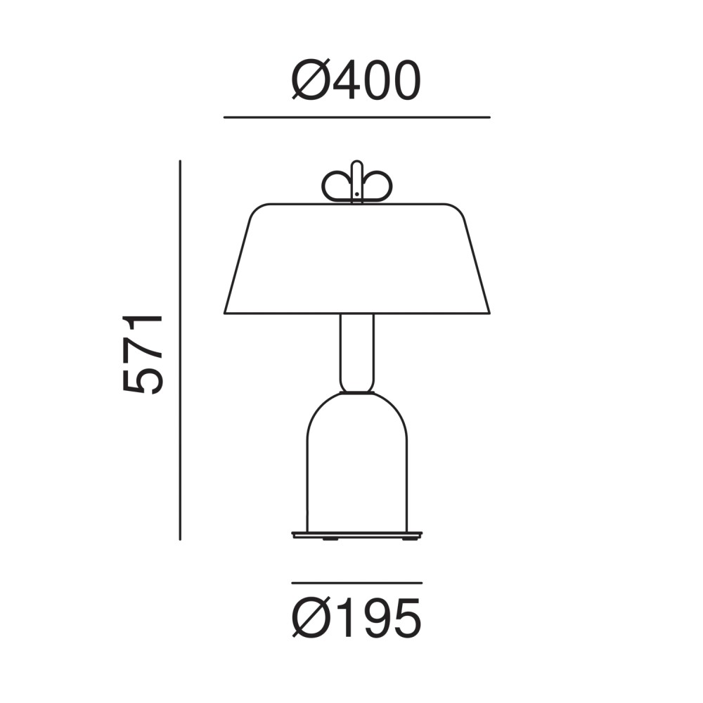 Bon Ton N6 Table Lamp