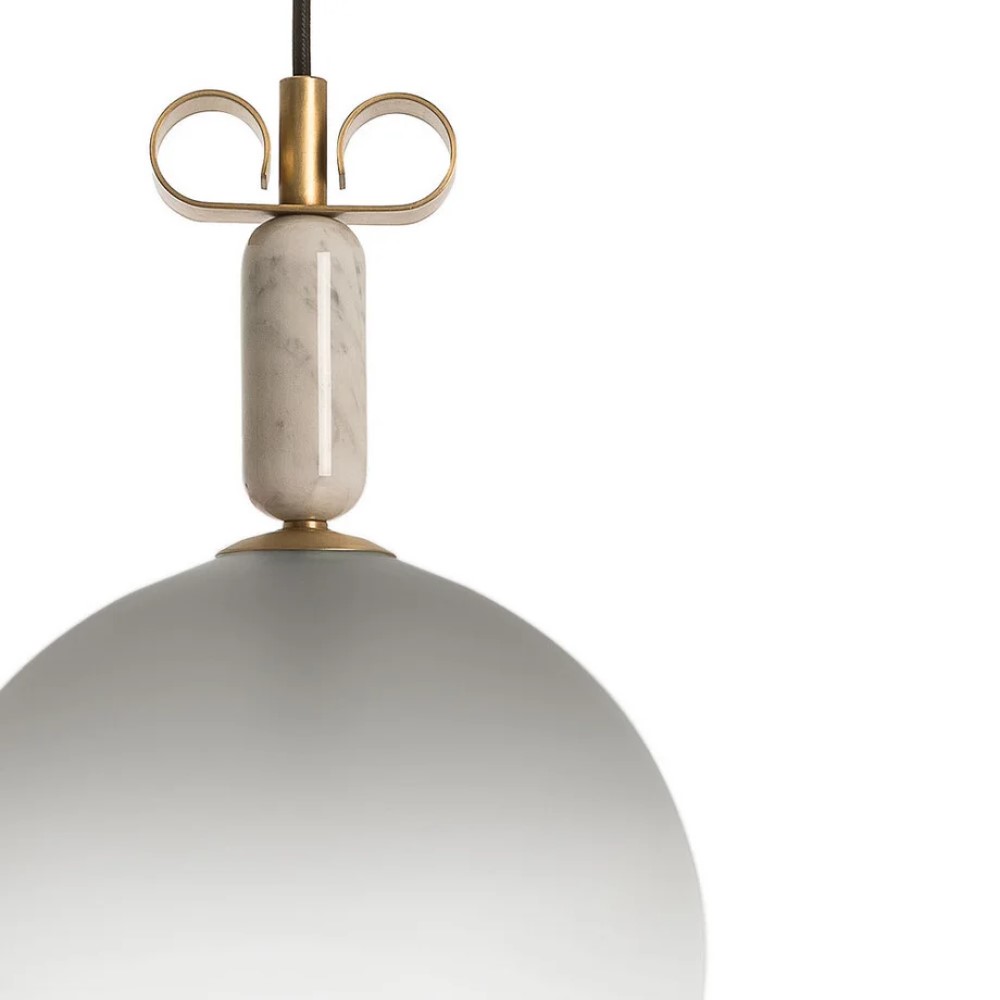 Bon Ton Marble Suspension Lamp