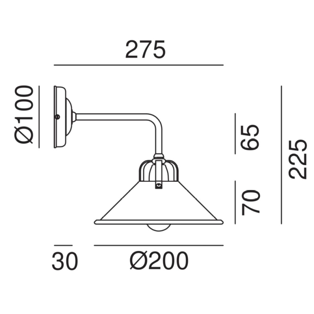 Cascina 204.05. Wall Light