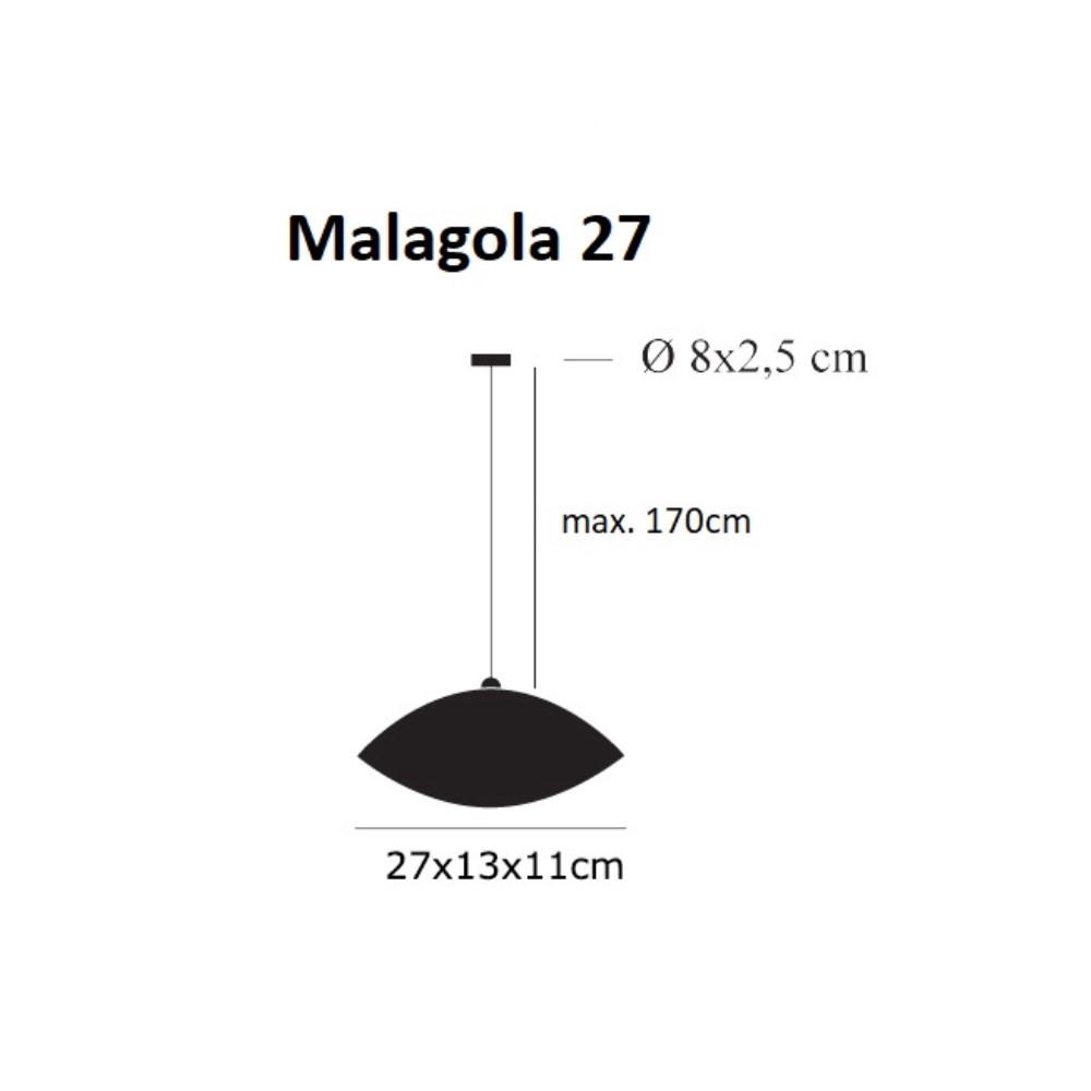 Malagola 27 Suspension Lamp