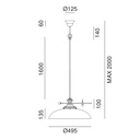 Country 080.10. Suspension Lamp