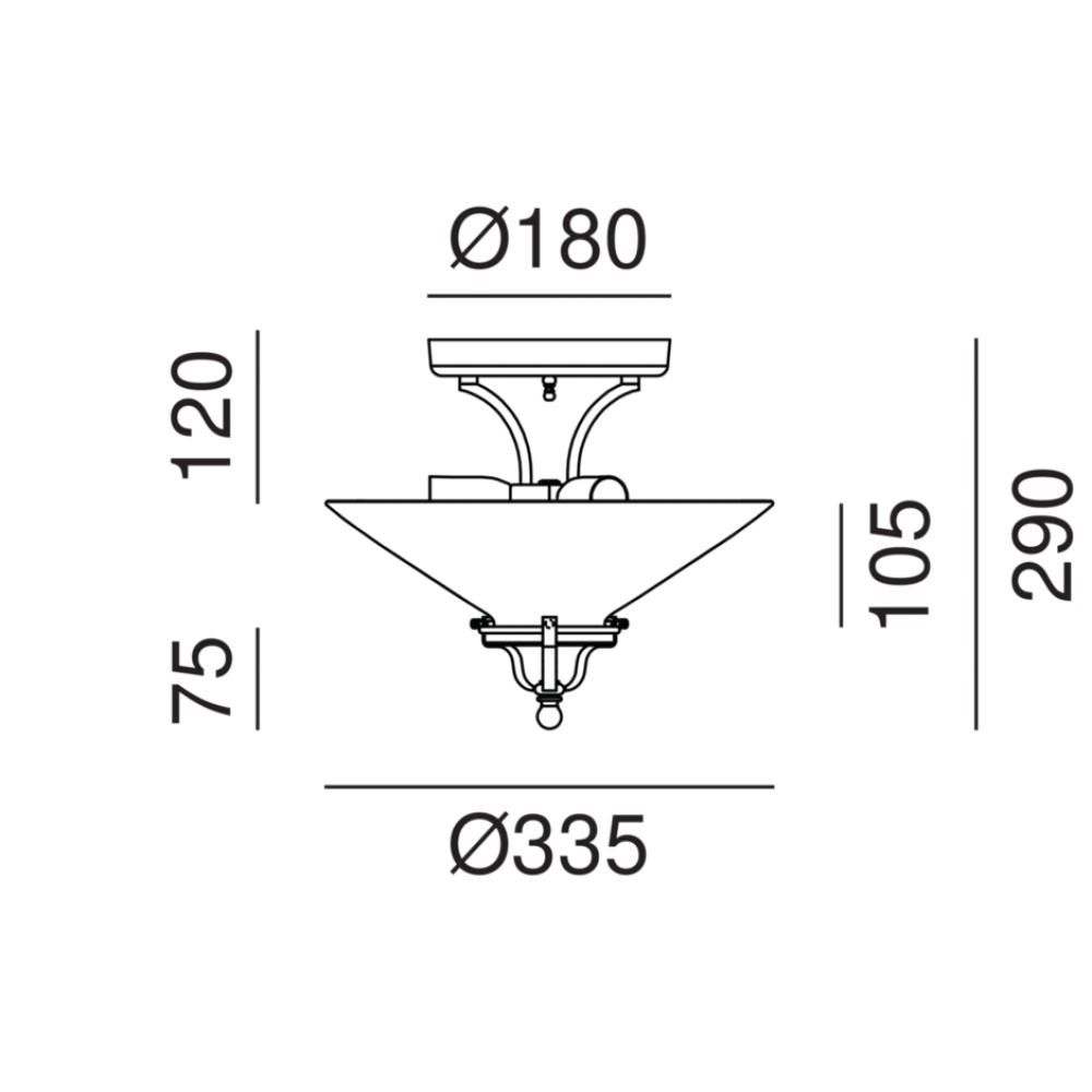 Country 081.02. Ceiling Light