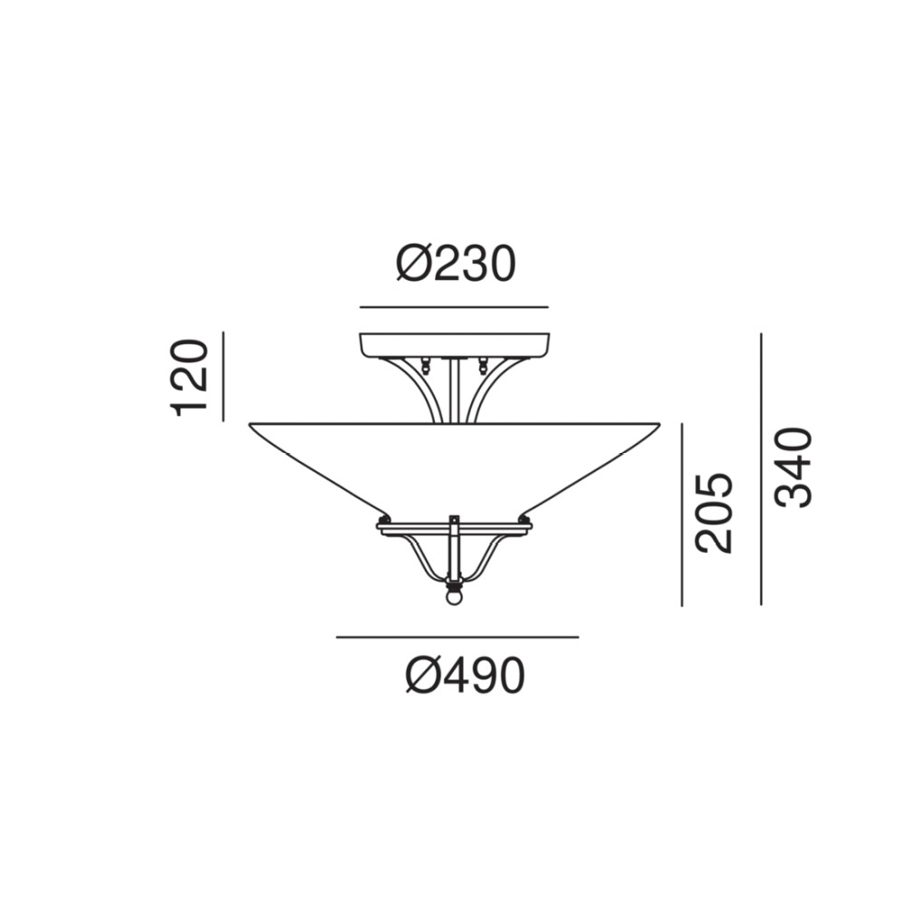 Country 083.02. Ceiling Light