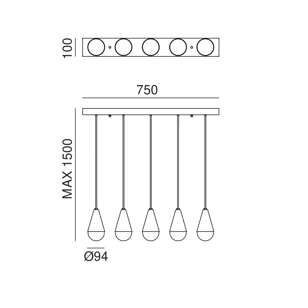 Dew Suspension Lamp