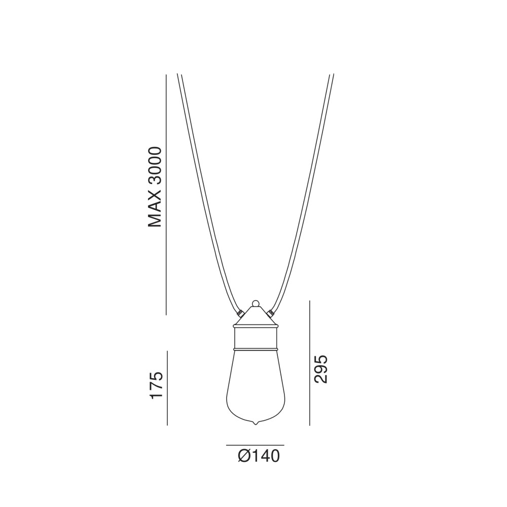 Drop 270.02. Suspension Lamp