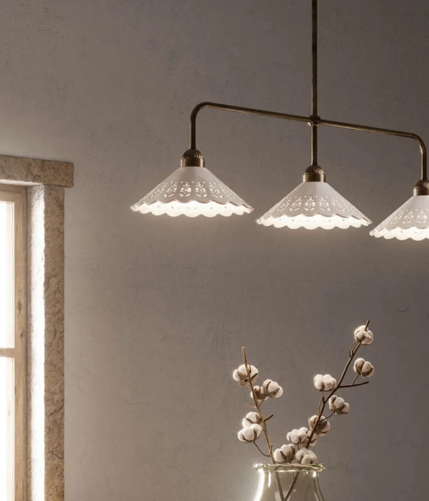 Fior Di Pizzo 065.25. Suspension Lamp