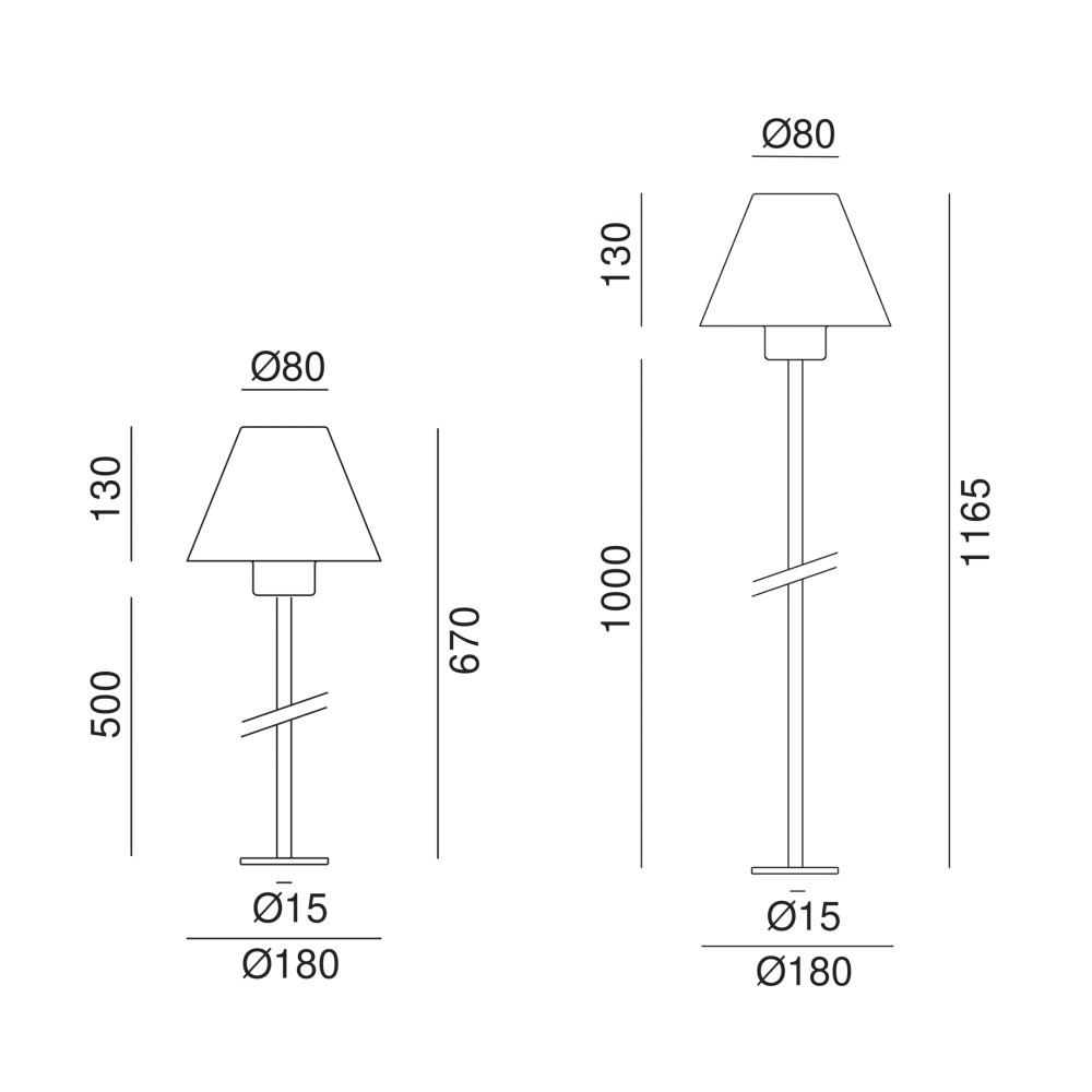 Fiordo Outdoor Floor Lamp