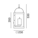 Lanterne 265.03. Outdoor Wall Light