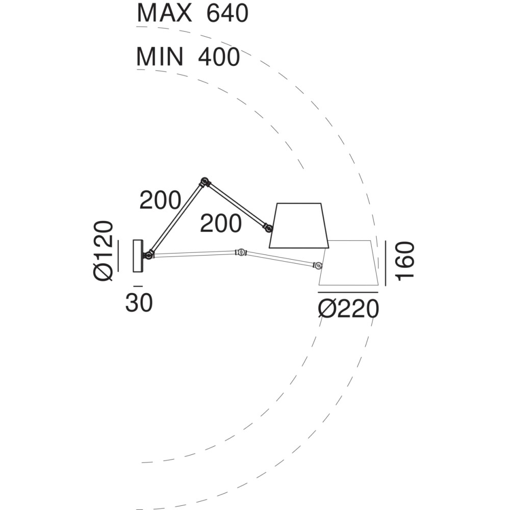 Reporter 271.05. Wall Light