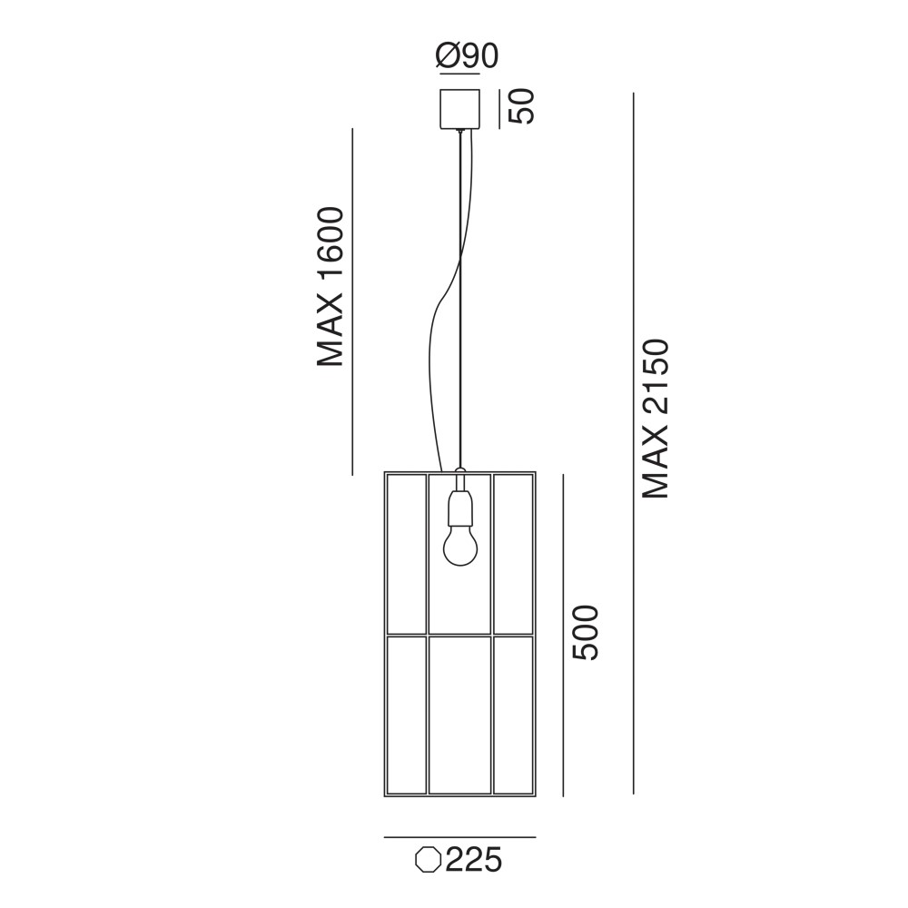 Rilegato Suspension Lamp