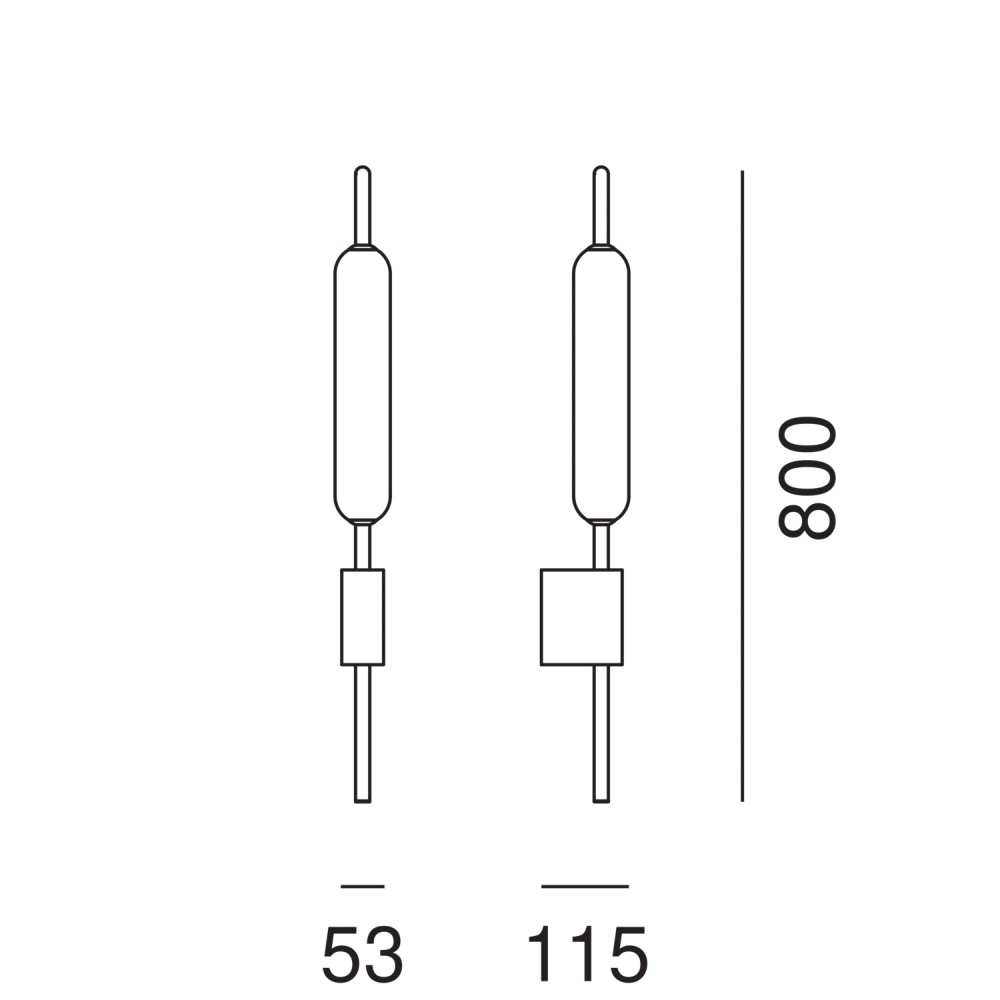 TYPHA APP. 1 LUCE OTT/NAT/BIANCO