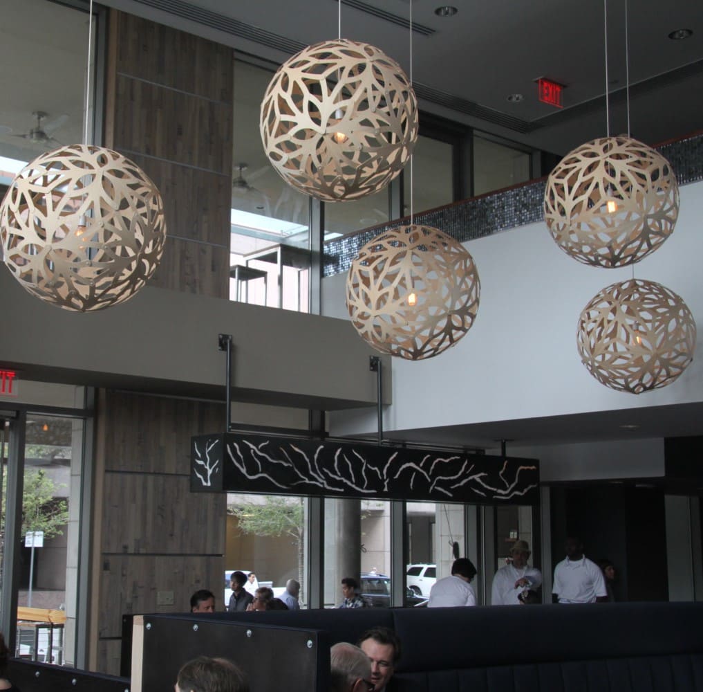 Floral Suspension Lamp