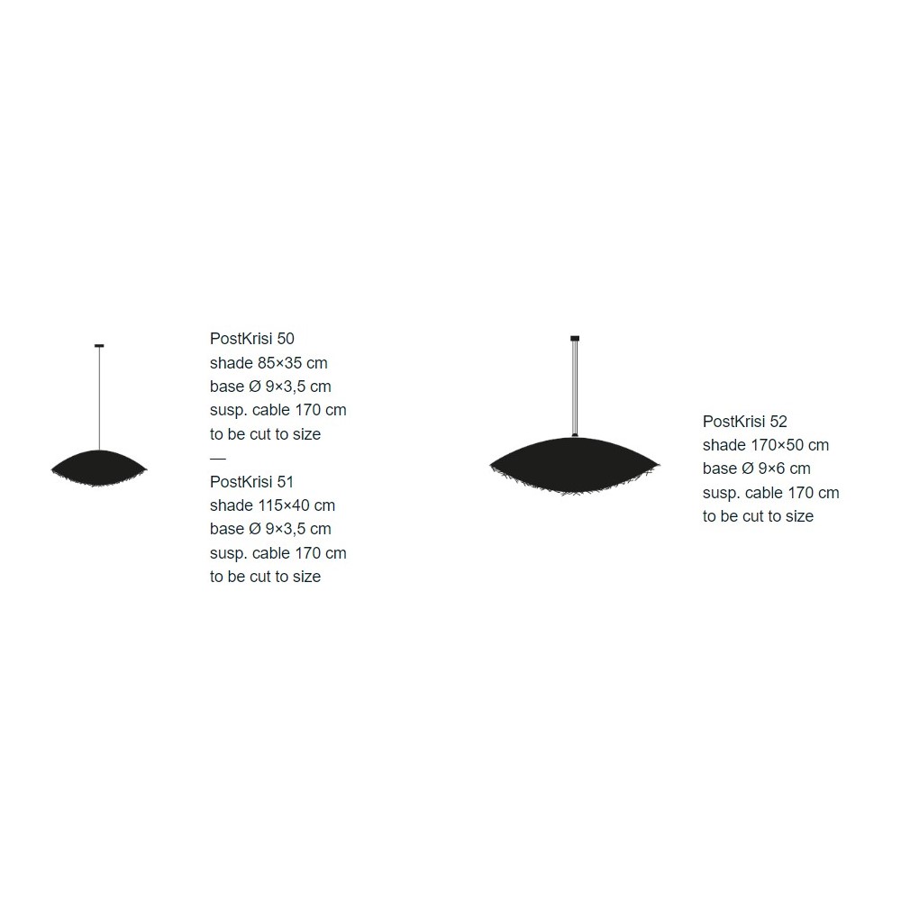 PostKrisi 50-51-52 Suspension Lamp