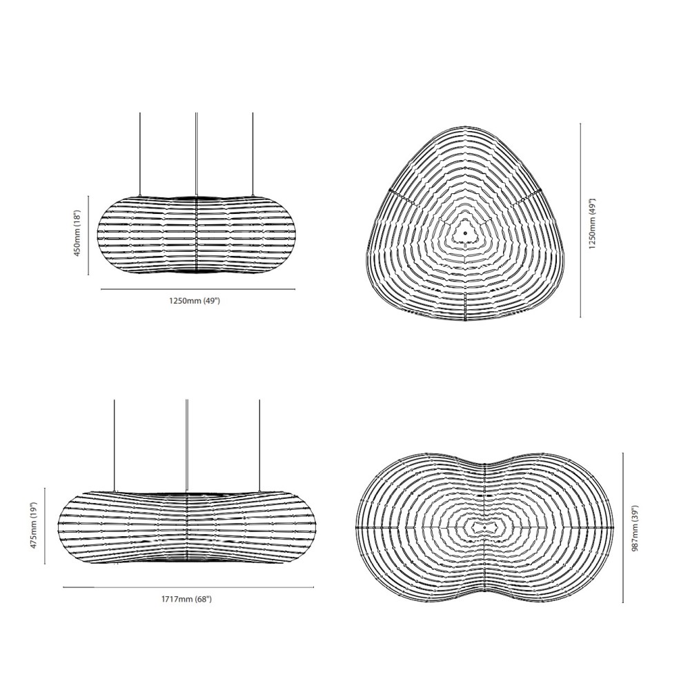 Cloud Suspension Lamp