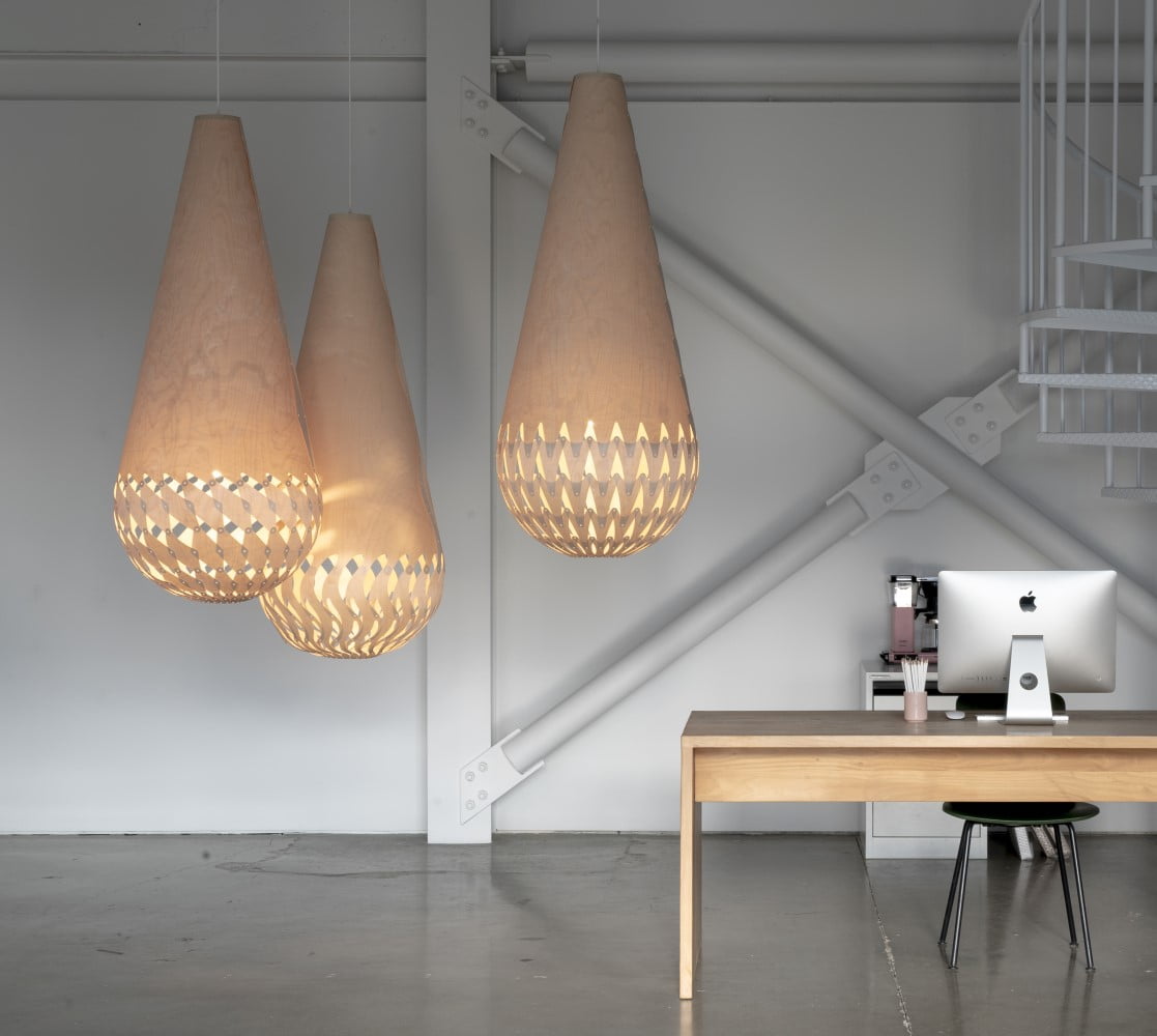 Basket of Light - Leaf Suspension Lamp