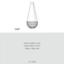 Basket of Light - Leaf Suspension Lamp