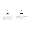 Stchu-Moon 02 E27 Suspension Lamp