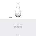 Basket of Light - Wave Suspension Lamp