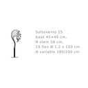 Sottovento 15 Floor Lamp