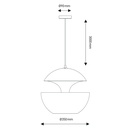 Here Comes the Sun 350 Suspension Lamp