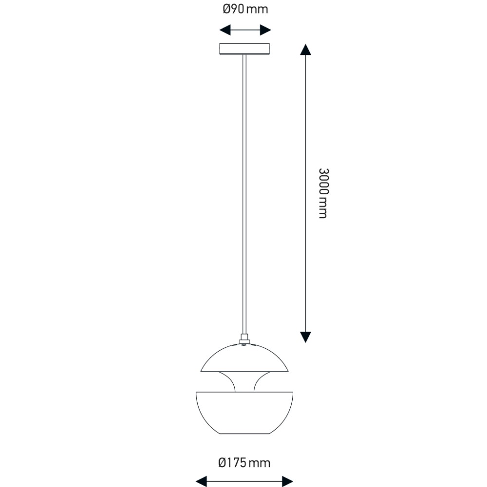 Here Comes the Sun 175 Suspension Lamp