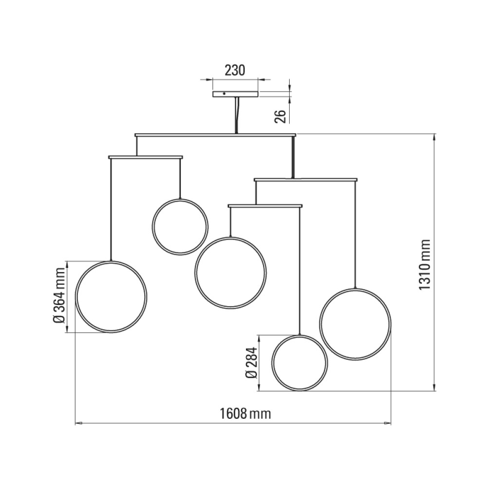 Focus x5 Suspension Lamp