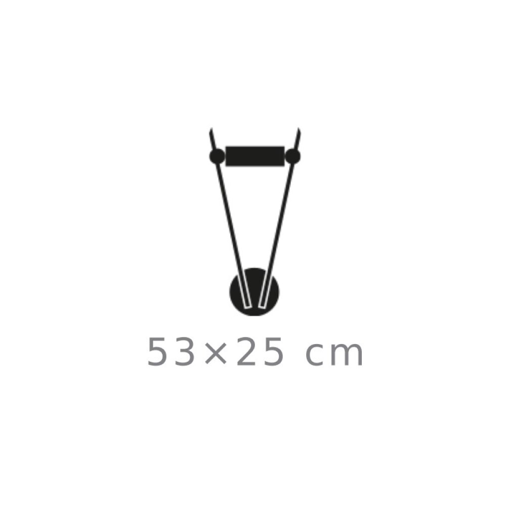 Vi. W Wall Light