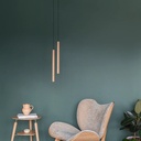 Chimes Tall Suspension Lamp