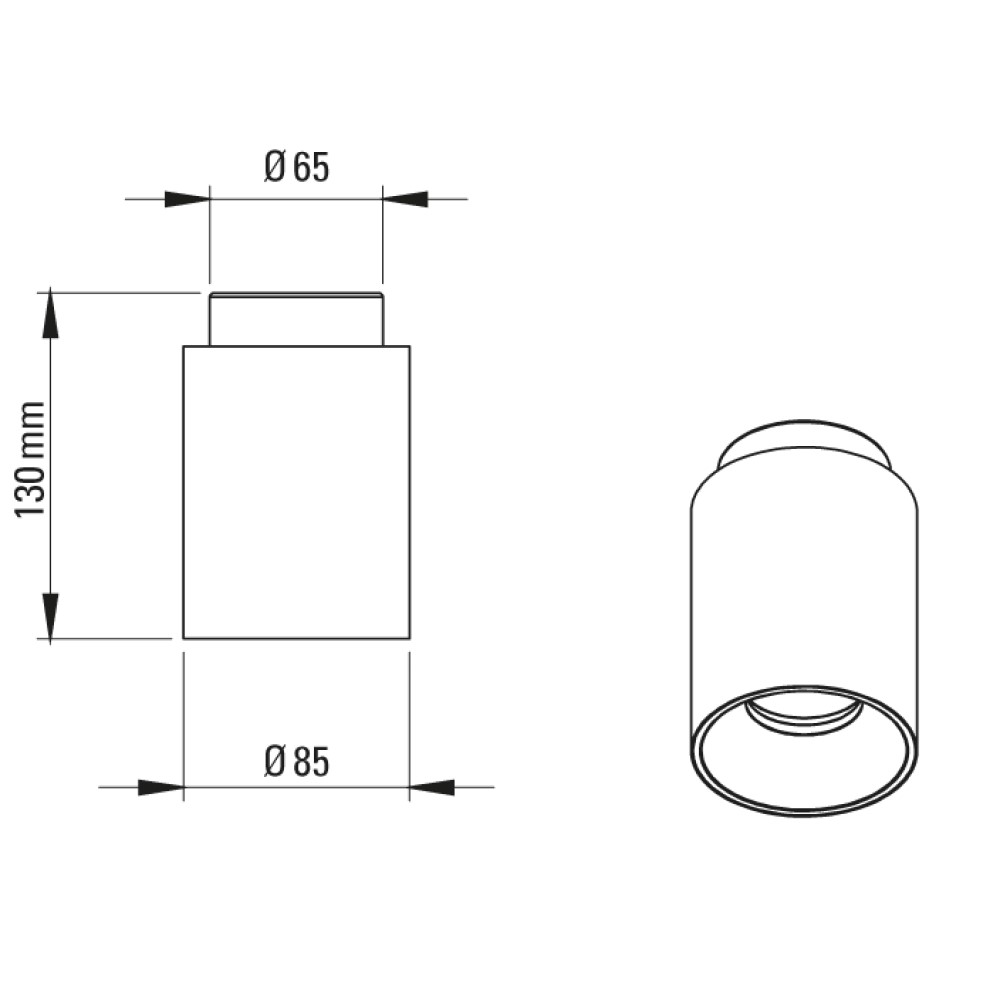 Tobo C85 Ceiling Light