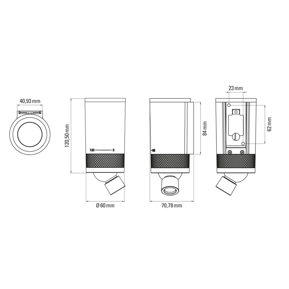 Vision 20/20 OMNI Wall Light