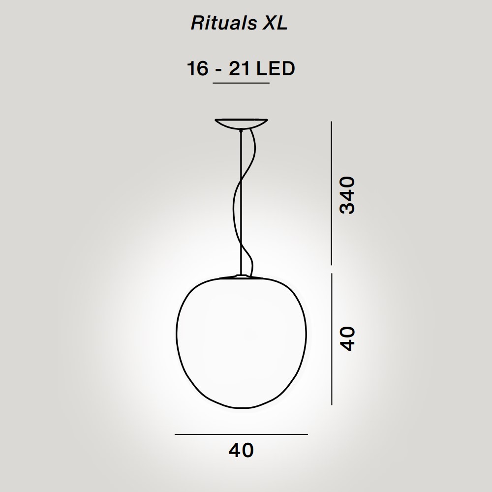 Rituals XL Suspension Lamp
