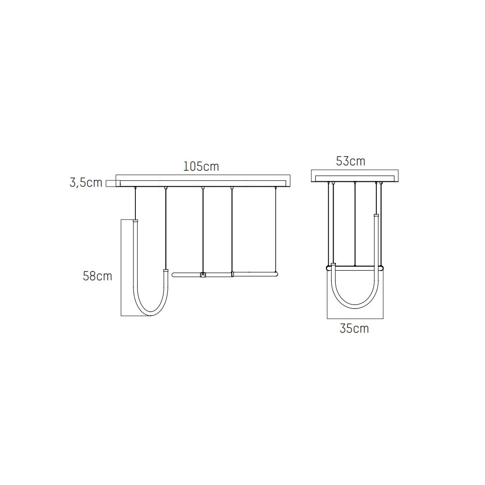 Unseen 3 Suspension Lamp