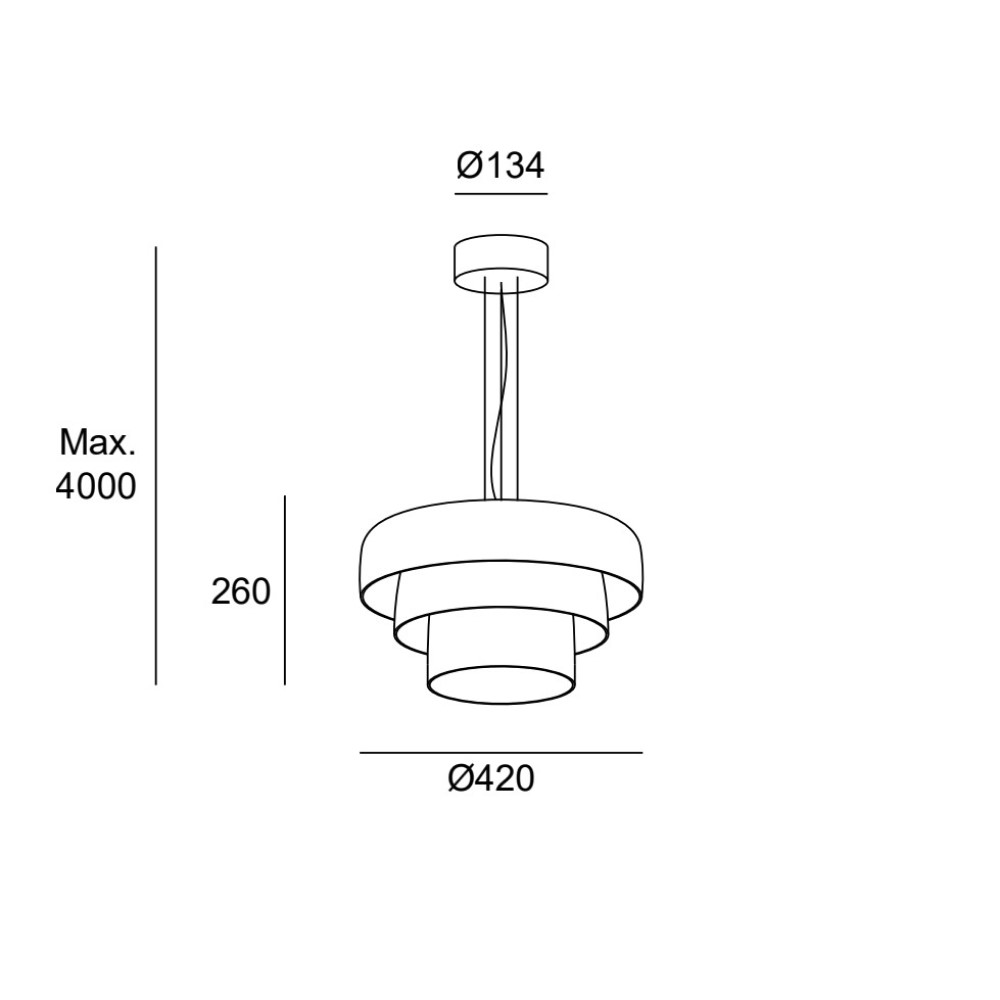 Levels 3 Suspension Lamp