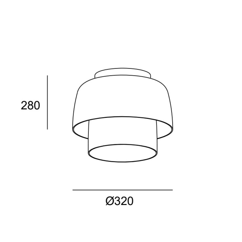 Levels 2 Ceiling Light
