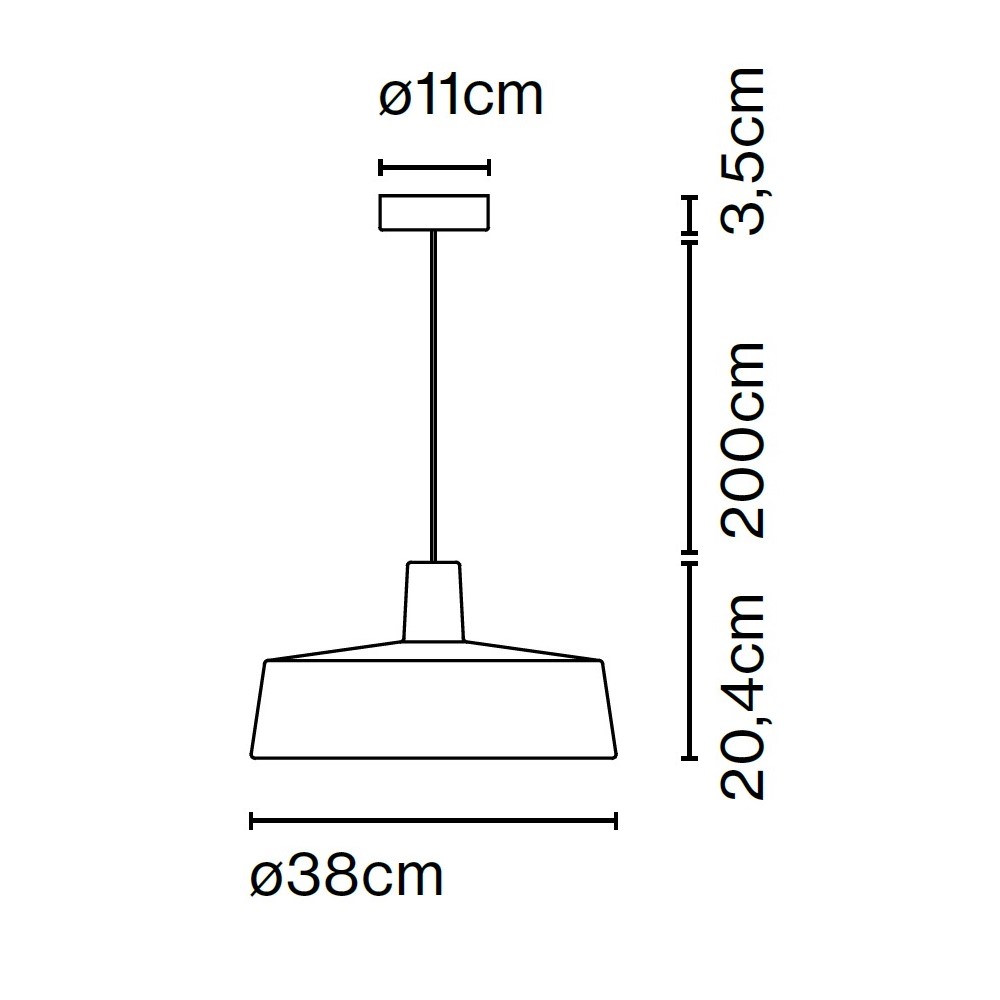 Soho 38 LED Suspension Lamp