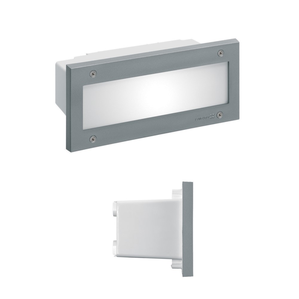 Stile 260 simmetrica LED Outdoor Recessed Wall Light