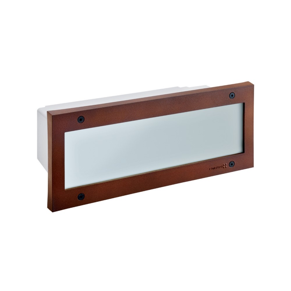 Stile 330 simmetrica E27 Outdoor Recessed Wall Light