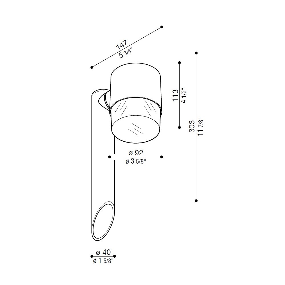 Clic Up Garden GU10 Bollard