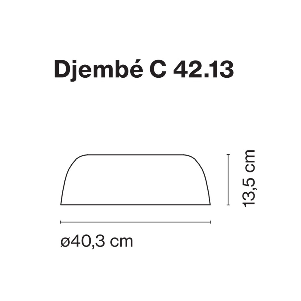 Djembé C 42.13 Ceiling Light