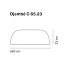 Djembé C 65.23 Ceiling Light