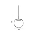 Orbis 300 PC1290 Suspension Lamp