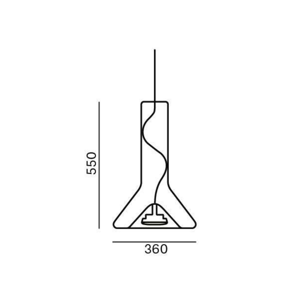 Whistle Medium PC953 Suspension Lamp