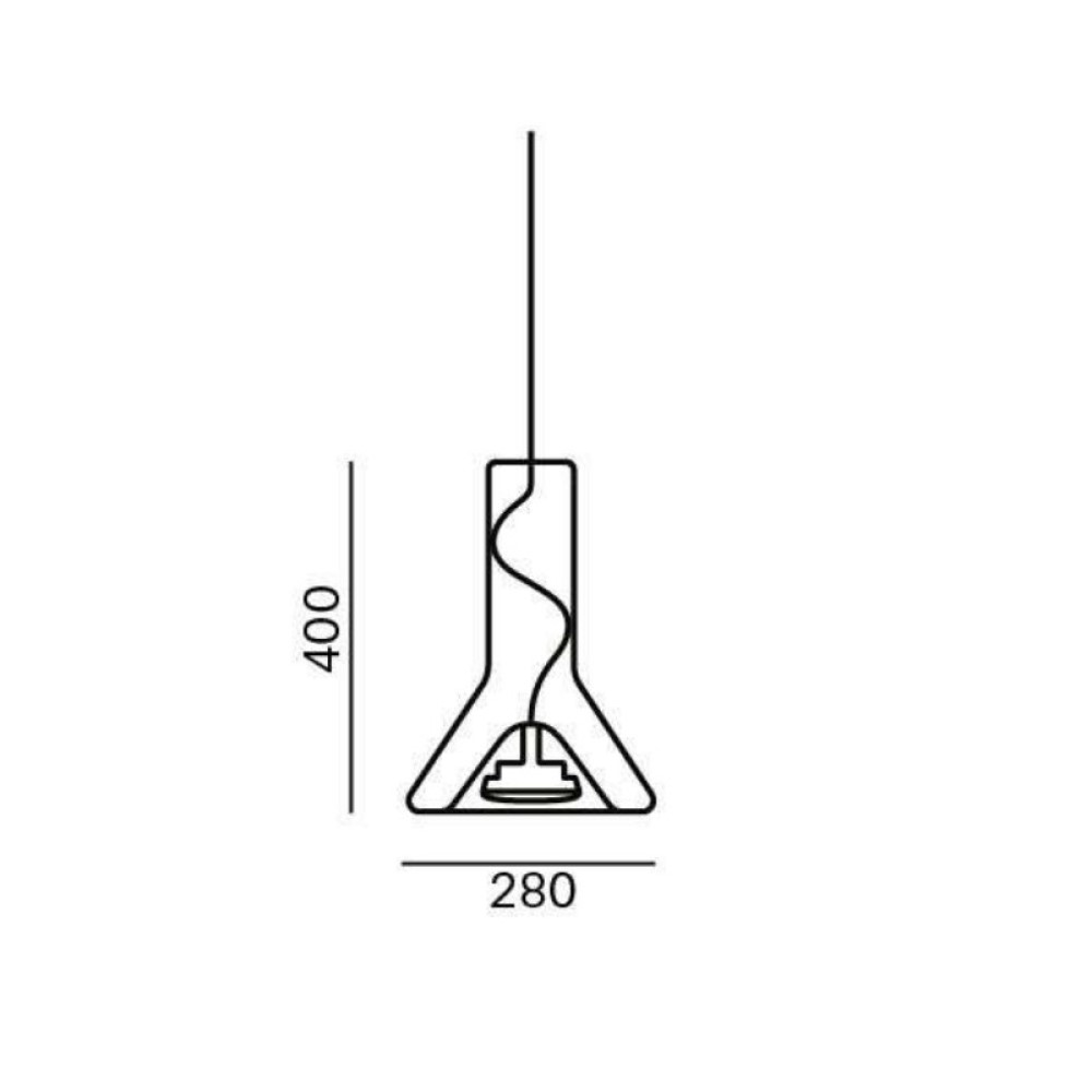 Whistle Small PC952 Suspension Lamp