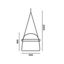 Mona XL PC1030 Suspension Lamp