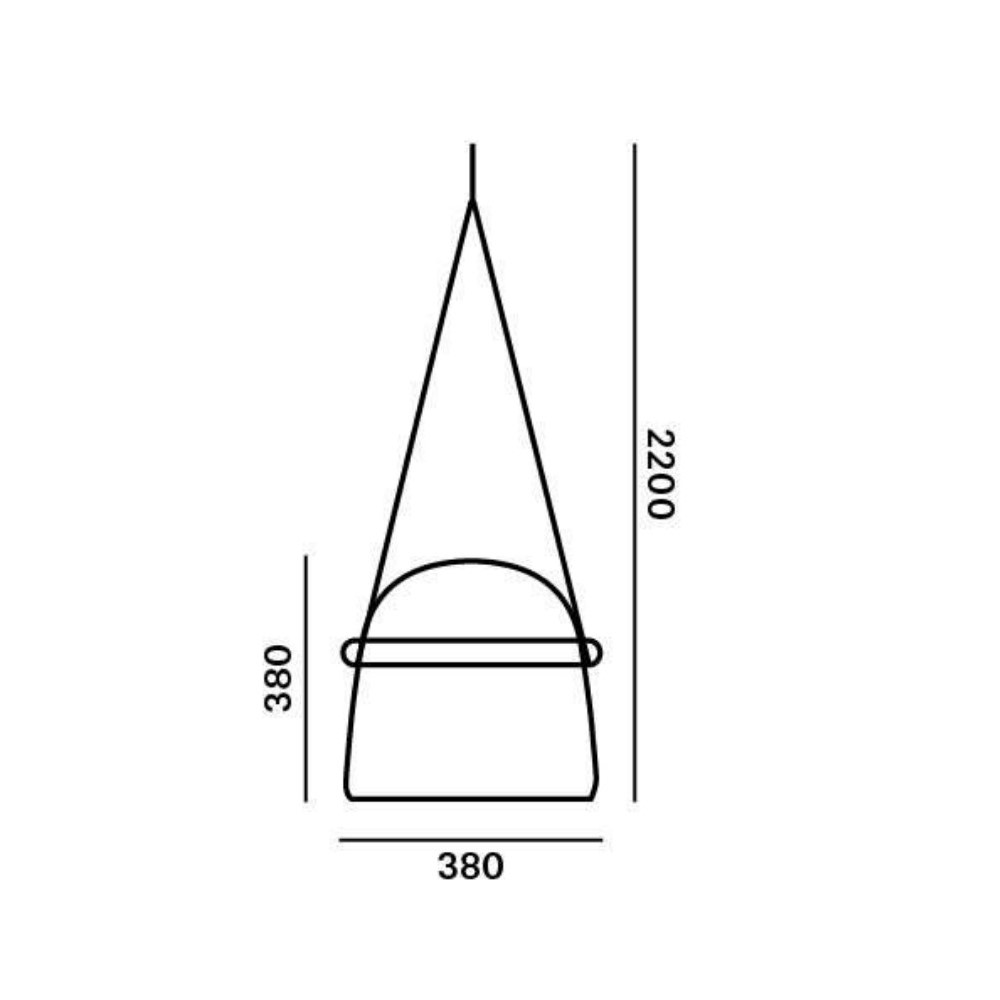 Mona Large PC938 Suspension Lamp